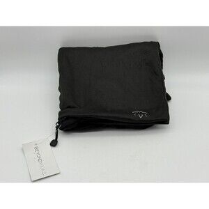 Beyond Yoga Black Hidden Pocket Infinity Scarf